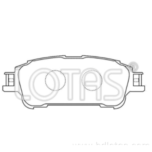 Brake Pad Set Adapted Eurocargo Brake Pad